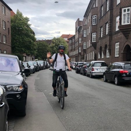 Fahrrad grüßen 1